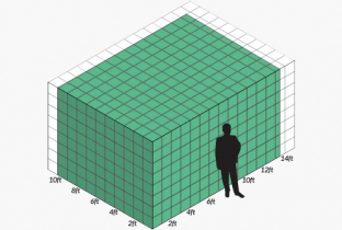 Self Storage unit - 135 sq ft (12.54m)